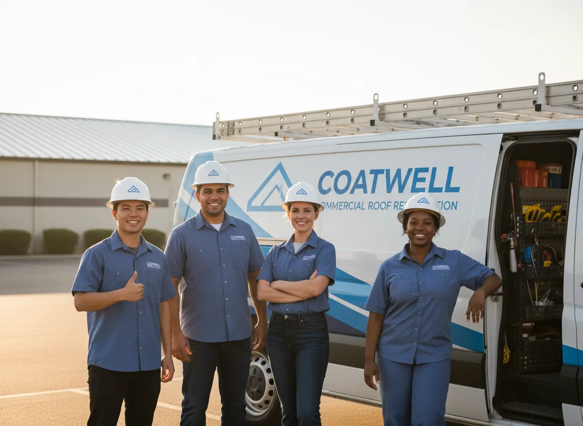 Commercial roof coating company in Glen Richey, PA